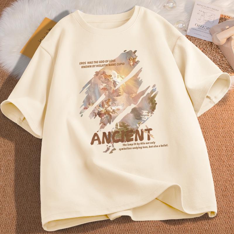 Хлопковая футболка с коротким рукавом женская лето 2025 новая женская летняя футболка с полурукавом летний женский топ свободный летний S
Хлопковая футболка с коротким рукавом женская лето 2025 новая женская летняя футболка с полурукавом летний женский топ свободный летний S