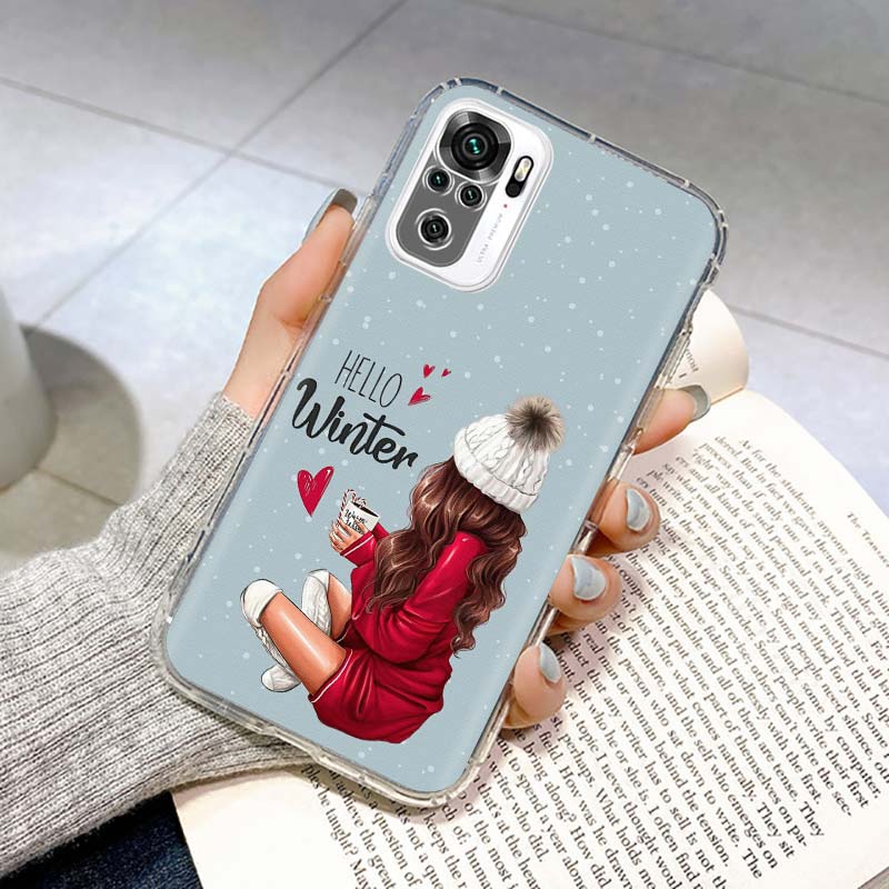 Милый рождественский чехол для телефона с рисунком девушки Coque Для Xiaomi Redmi Note 10 11 12 13 14 Pro Plus 14S 13 12S 11S 11T 11E 10S Мягкий чехол Redmi Redmi Note 10(10S)
Милый рождественский чехол для телефона с рисунком девушки Coque Для Xiaomi Redmi Note 10 11 12 13 14 Pro Plus 14S 13 12S 11S 11T 11E 10S Мягкий чехол Redmi Redmi Note 10(10S)