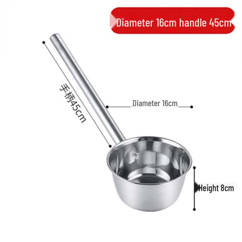 Minai Stainless Steel Long-Handle Ladle 16cm Diameter
Minai Stainless Steel Long-Handle Ladle 16cm Diameter