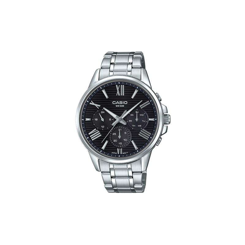 Casio STANDARD series 50 meters waterproof quartz movement stainless steel strap Japanese and Korean watch men s watch black dial MTP-EX300D-1A чёрный
Casio STANDARD series 50 meters waterproof quartz movement stainless steel strap Japanese and Korean watch men s watch black dial MTP-EX300D-1A чёрный