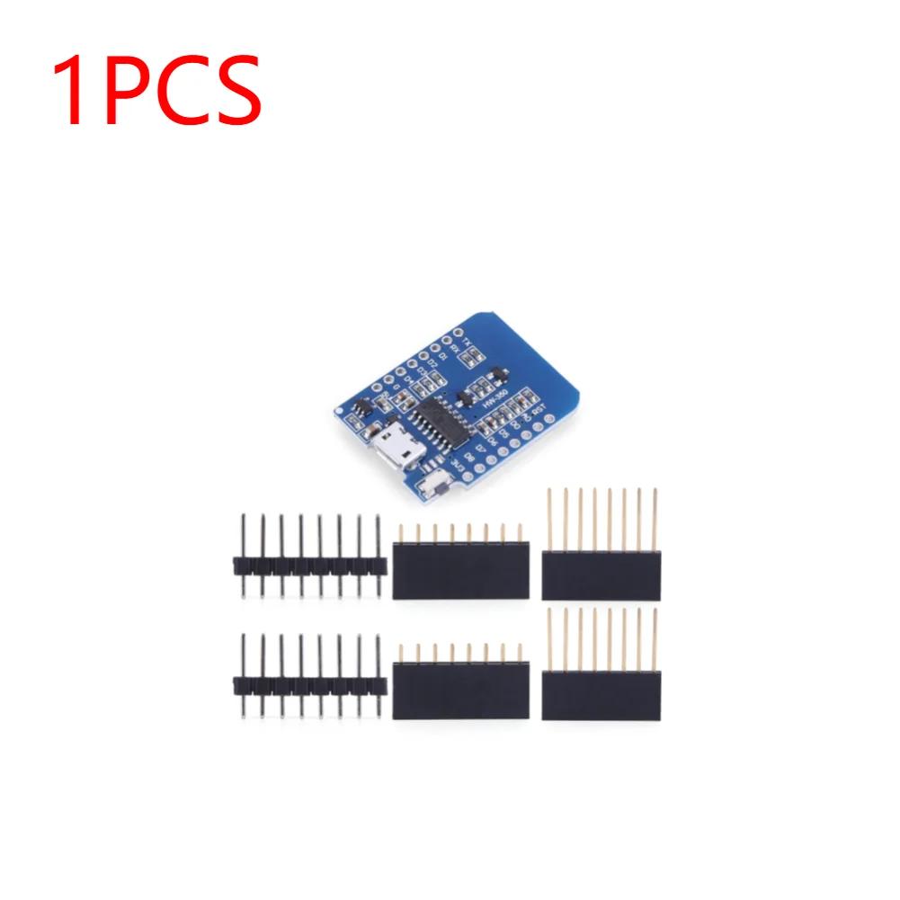 1-20PCS Mini ESP8266 ESP-12 USB WeMos D1 Mini WIFI Development Board ESP-12F CH340G V2 D1 NodeMCU Lua IOT Board 3.3V With Pins
1-20PCS Mini ESP8266 ESP-12 USB WeMos D1 Mini WIFI Development Board ESP-12F CH340G V2 D1 NodeMCU Lua IOT Board 3.3V With Pins