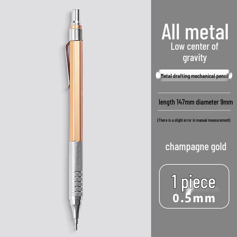 Low Center of Gravity Metal Mechanical Pencil for Professional Writing and Manga Drawing
Low Center of Gravity Metal Mechanical Pencil for Professional Writing and Manga Drawing
