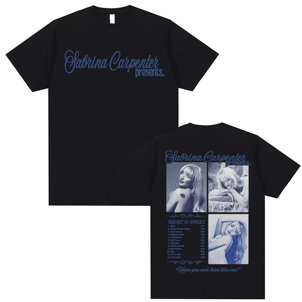 Sabrina Carpenter Printed Tshirts Short and Sweet Tour Tshirts for Unisex and Women Street Tshirts Casual Shortsleeved Tshirts M
Sabrina Carpenter Printed Tshirts Short and Sweet Tour Tshirts for Unisex and Women Street Tshirts Casual Shortsleeved Tshirts M
