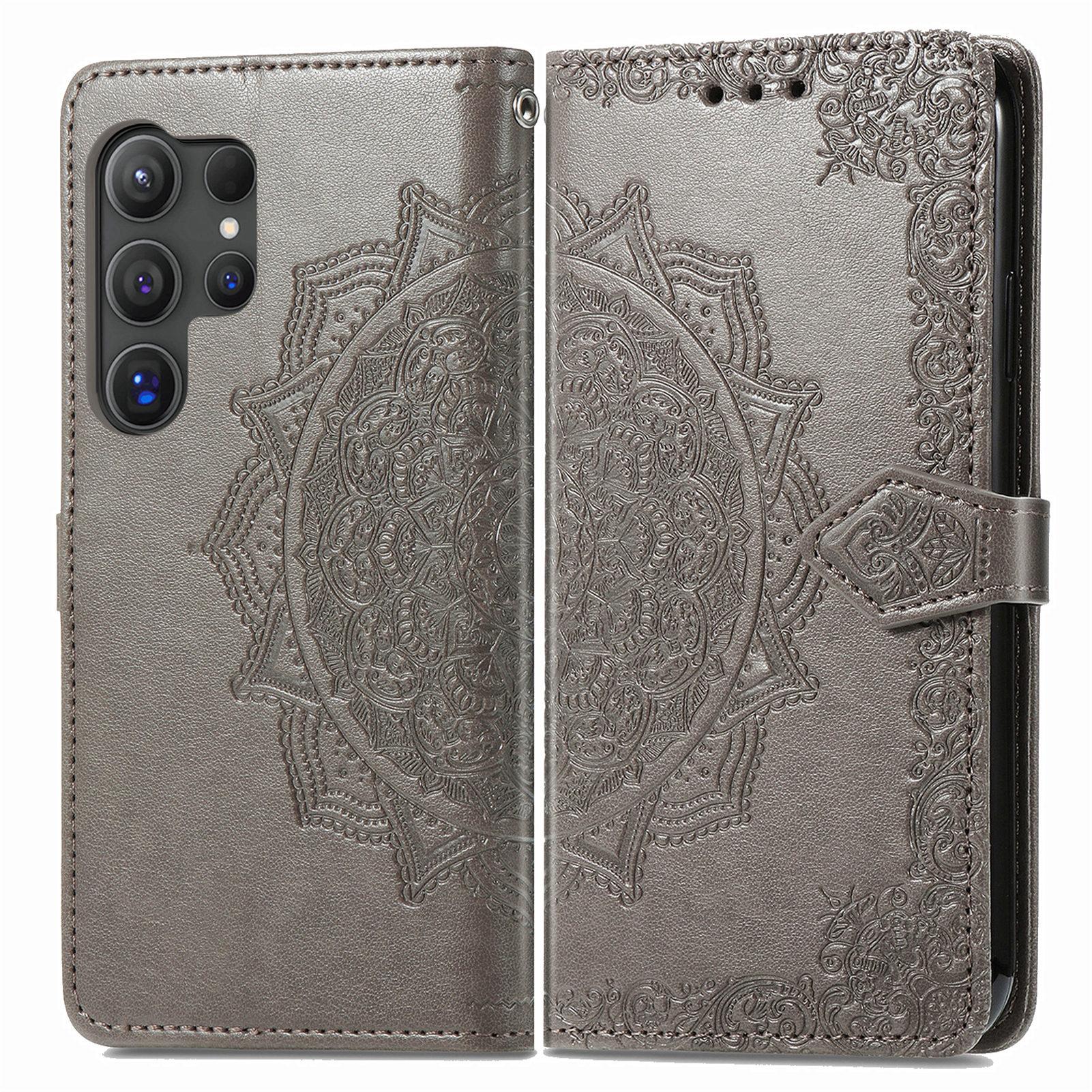 For Samsung Galaxy S25 Ultra Wallet Case Mandala Flower Leather Phone Cover Stand Grey
For Samsung Galaxy S25 Ultra Wallet Case Mandala Flower Leather Phone Cover Stand Grey