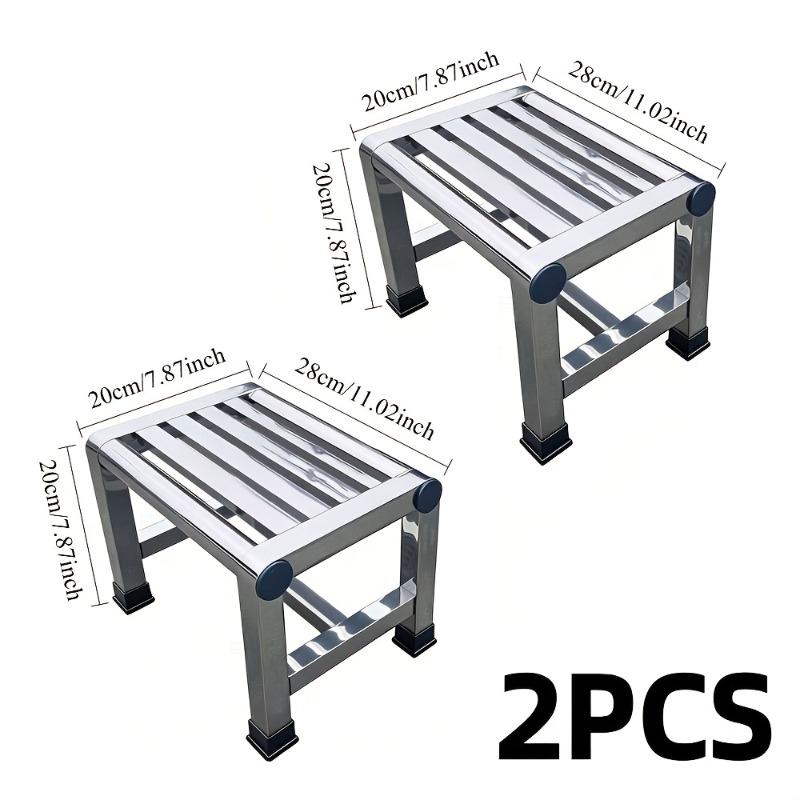 2PCS Stainless Steel Camping Stool, Waterproof Portable Low Chair for Outdoor Barbecue Fishing, Non-Slip Lightweight Stool
2PCS Stainless Steel Camping Stool, Waterproof Portable Low Chair for Outdoor Barbecue Fishing, Non-Slip Lightweight Stool