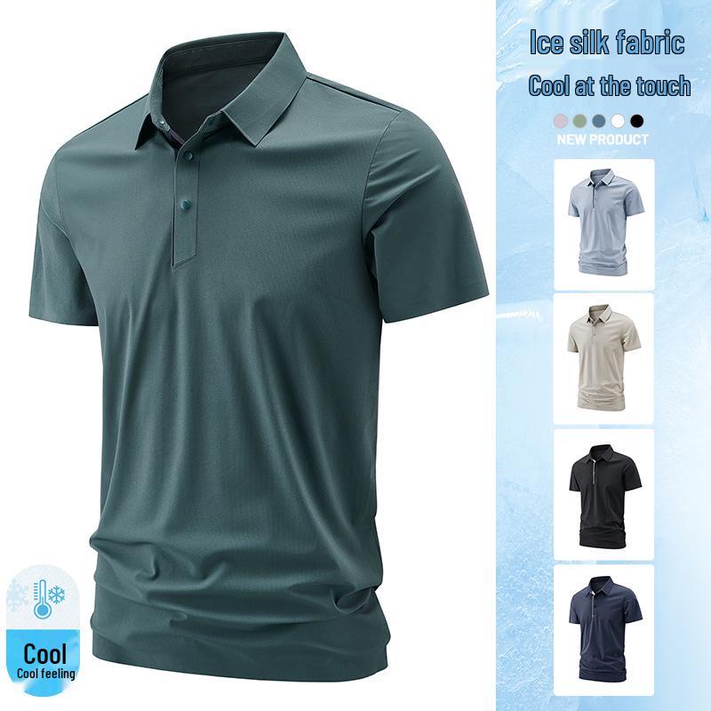 Icy Technology Men s Premium Ice Silk Short-Sleeve Polo - Breathable, Cool Turn-Down Collar Summer T-Shirt XL темно-синього кольору
Icy Technology Men s Premium Ice Silk Short-Sleeve Polo - Breathable, Cool Turn-Down Collar Summer T-Shirt XL темно-синього кольору