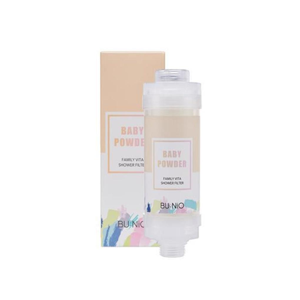 bunio Family Vita Shower Filter (Baby Powder)
bunio Family Vita Shower Filter (Baby Powder)