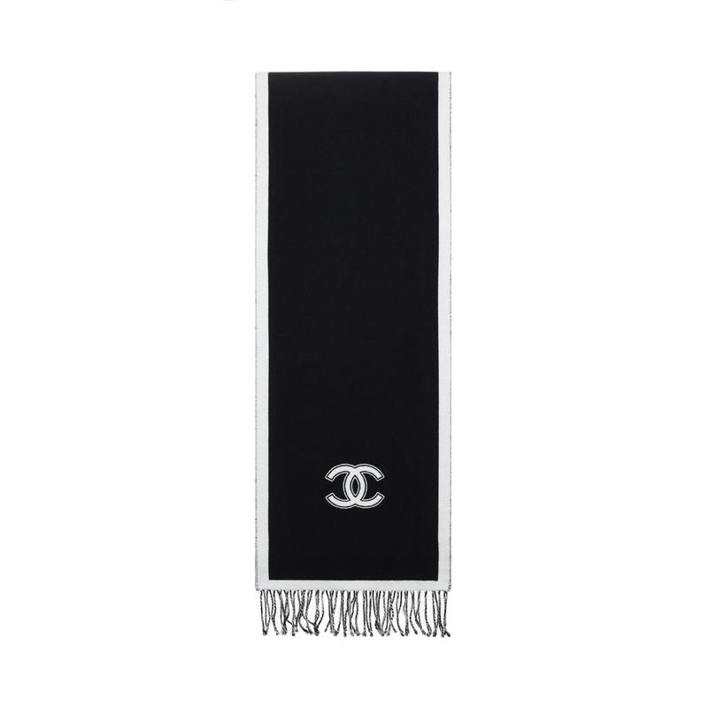 CHANEL Printed Pattern Wool Wool Scarf Unisex Couple Style Black чорний
CHANEL Printed Pattern Wool Wool Scarf Unisex Couple Style Black чорний