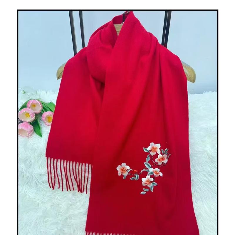 Xincaizhiyun Floral Wool Scarf
Xincaizhiyun Floral Wool Scarf