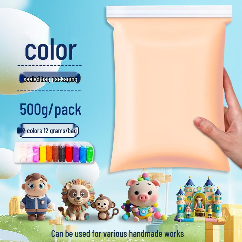 Набір для моделювання з 36 кольорів легкої нелипкої дитячої глини для тілесних відтінків
Набір для моделювання з 36 кольорів легкої нелипкої дитячої глини для тілесних відтінків