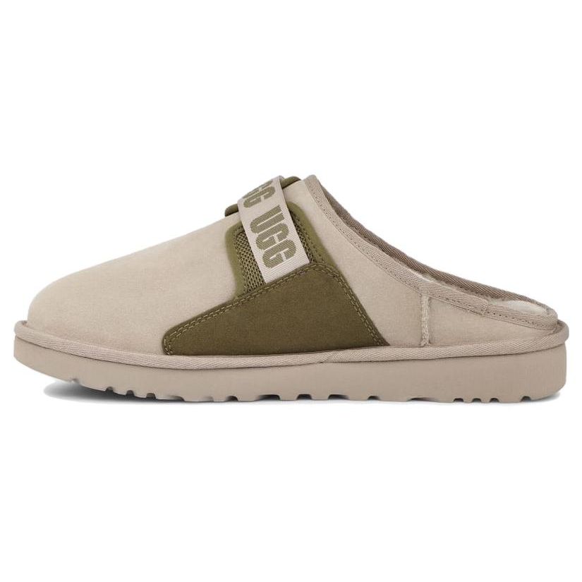 UGG Leather Comfortable Versatile Open-Toe Slippers Men slippers Moss-Green 1130931-SMGRN 43
UGG Leather Comfortable Versatile Open-Toe Slippers Men slippers Moss-Green 1130931-SMGRN 43