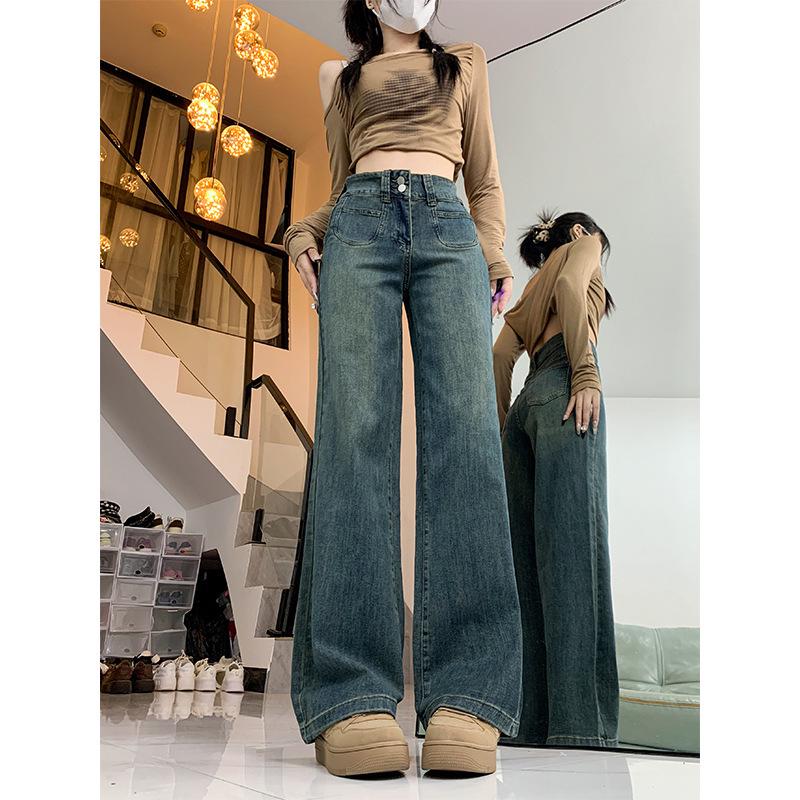 Women s High Waist Retro Straight Leg Jeans - Winter Slimming Wide Leg Pants for Pear Shapes 5XL
Women s High Waist Retro Straight Leg Jeans - Winter Slimming Wide Leg Pants for Pear Shapes 5XL