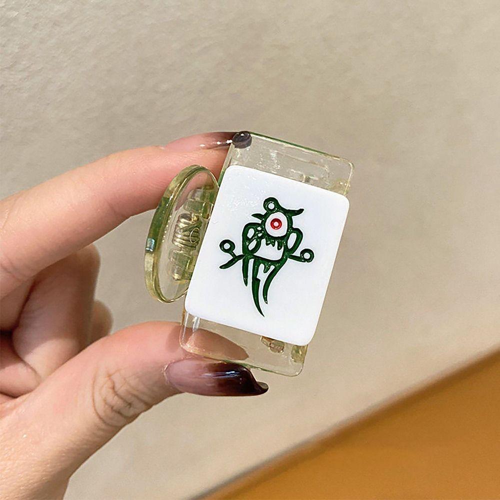 High Elastic Spring Mahjong Hairpin Anti-sloughing Grab Clip Cute Side Clip Braided Hair Hair clip-C
High Elastic Spring Mahjong Hairpin Anti-sloughing Grab Clip Cute Side Clip Braided Hair Hair clip-C