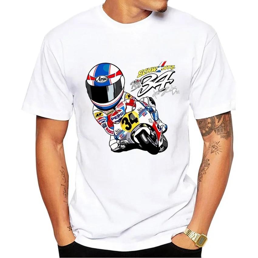Kevin Schwantz 34 1993 GP 500cc Legend T-Shirt Men Short Sleeve Boy Adventure Sport Casual White Tops Man Motorcycle Rider Tees 4XL
Kevin Schwantz 34 1993 GP 500cc Legend T-Shirt Men Short Sleeve Boy Adventure Sport Casual White Tops Man Motorcycle Rider Tees 4XL