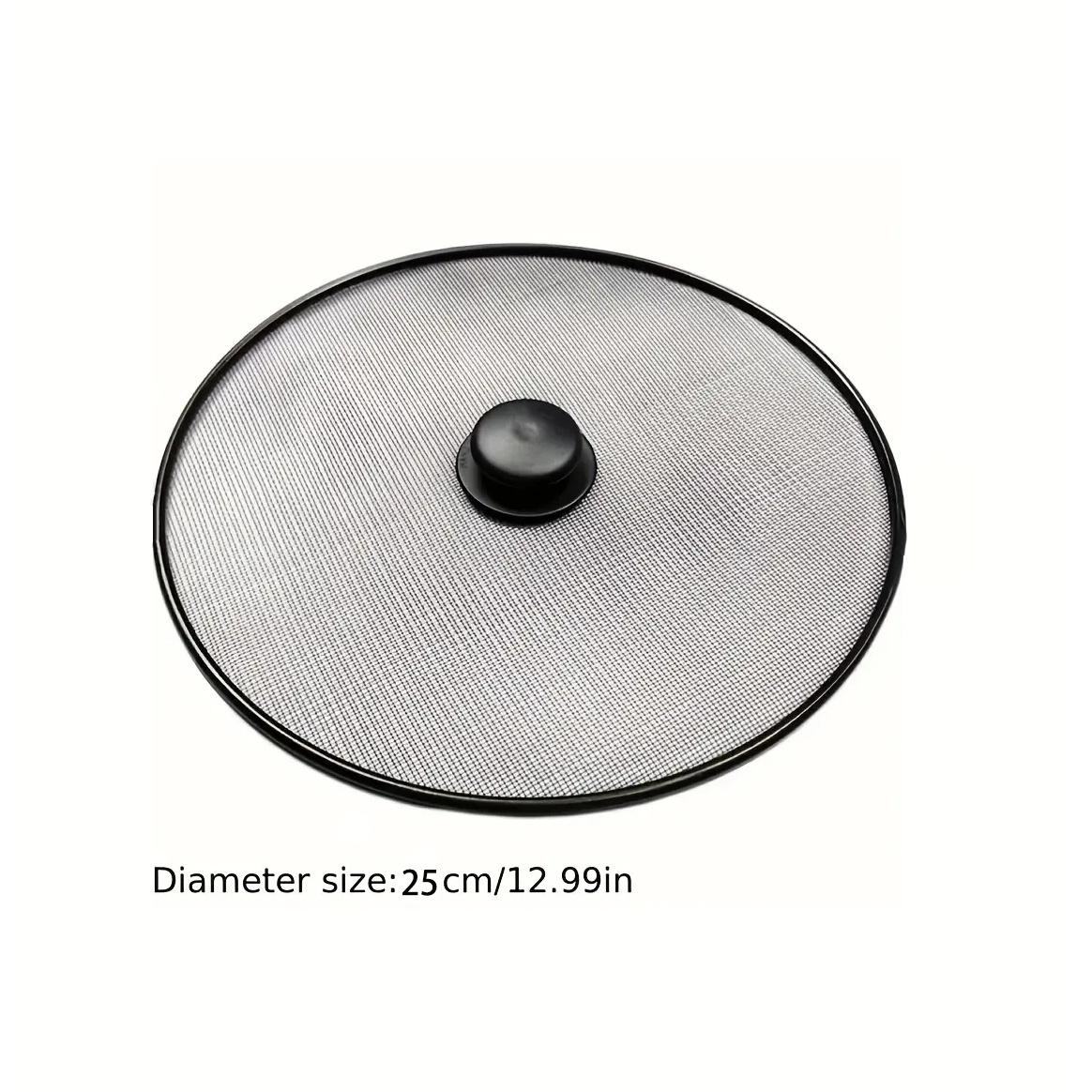 Захист від бризок - Термостійка сітчаста кришка, Запобігає розбризкуванню та виділенню диму, Зберігає їжу свіжою, Ідеальний необхідний аксесуар для здорового приготування | Міцна сітка 25cm
Захист від бризок - Термостійка сітчаста кришка, Запобігає розбризкуванню та виділенню диму, Зберігає їжу свіжою, Ідеальний необхідний аксесуар для здорового приготування | Міцна сітка 25cm