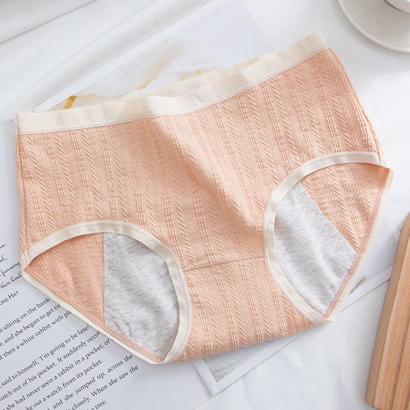 Women Spring and Autumn Cotton Menstrual Period Anti Side Leakage Middle Waist Triangle Briefs XL кавовий
Women Spring and Autumn Cotton Menstrual Period Anti Side Leakage Middle Waist Triangle Briefs XL кавовий