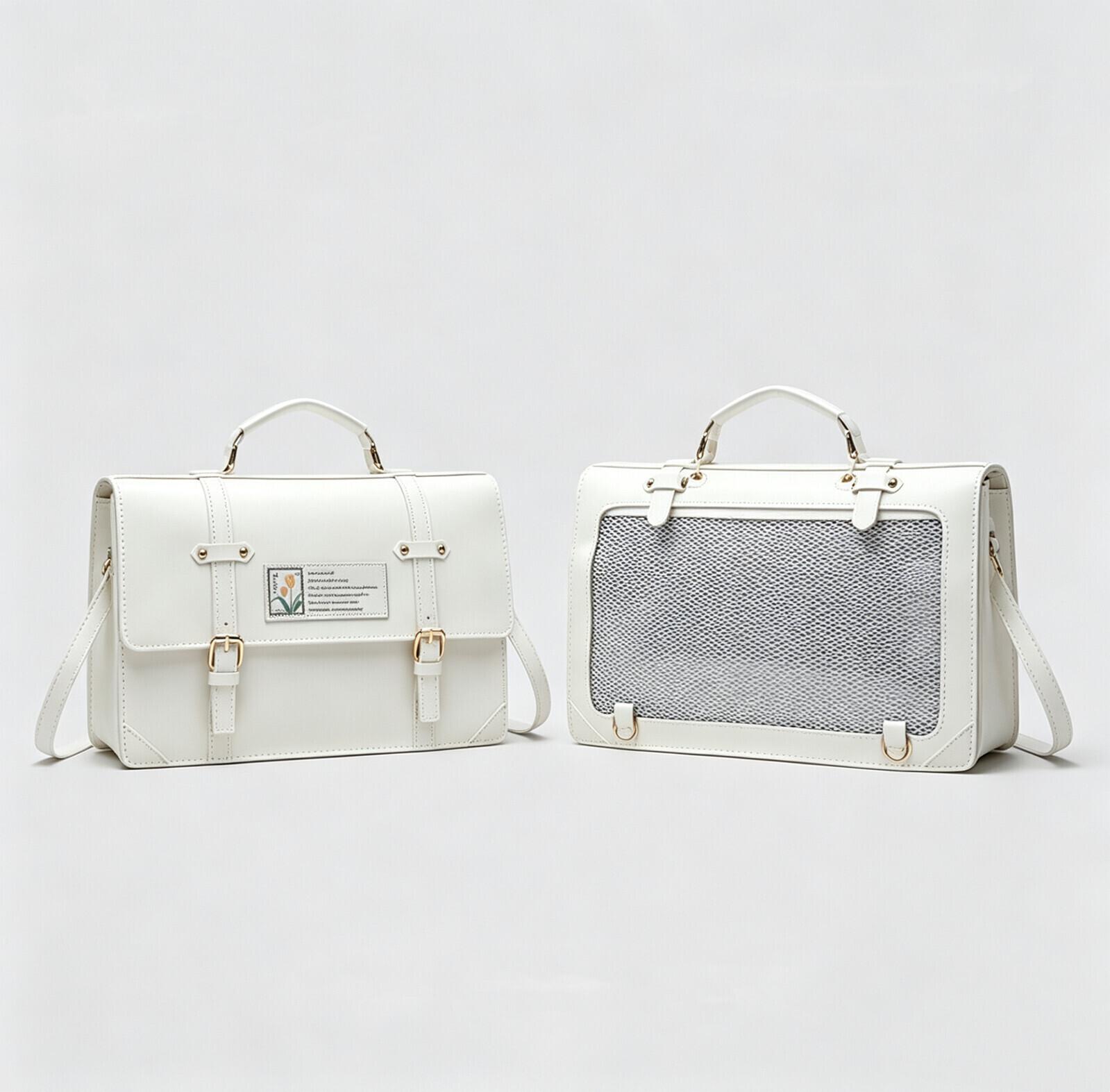 Y2K Preppy Style Large Capacity Ita Backpack Lolita Girl Transparent Fashion DIY Display Shoulder Bag Crossbody Bag Cute Handbag 34x24x8cm
Y2K Preppy Style Large Capacity Ita Backpack Lolita Girl Transparent Fashion DIY Display Shoulder Bag Crossbody Bag Cute Handbag 34x24x8cm