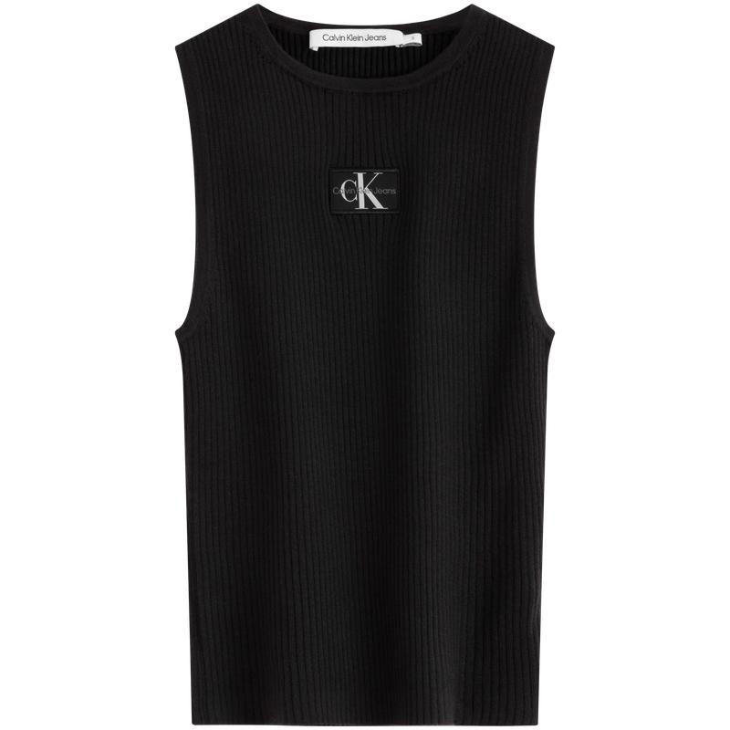 Calvin Klein Classic Embroidered Laisel Blend Sleeveless Knit Top Women tops Space-Black J223616 S
Calvin Klein Classic Embroidered Laisel Blend Sleeveless Knit Top Women tops Space-Black J223616 S