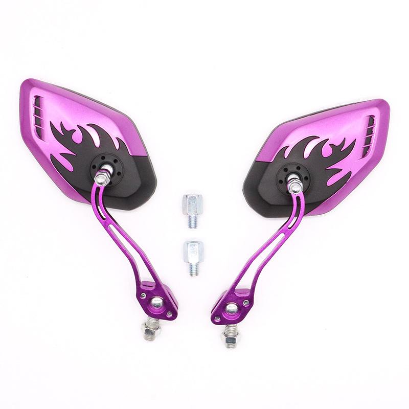 Персонализированное цветное универсальное зеркало из алюминиевого сплава для мотоцикла, зеркало заднего вида, зеркало для скутера, модификация мотоцикла
Персонализированное цветное универсальное зеркало из алюминиевого сплава для мотоцикла, зеркало заднего вида, зеркало для скутера, модификация мотоцикла