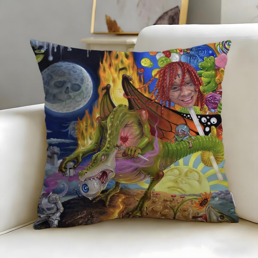 popular rapper Trippie Redd Cushion Cover Soft EasyWash Pillow Case Versatile for Couch Bed Travel and Office 30X30cm
popular rapper Trippie Redd Cushion Cover Soft EasyWash Pillow Case Versatile for Couch Bed Travel and Office 30X30cm