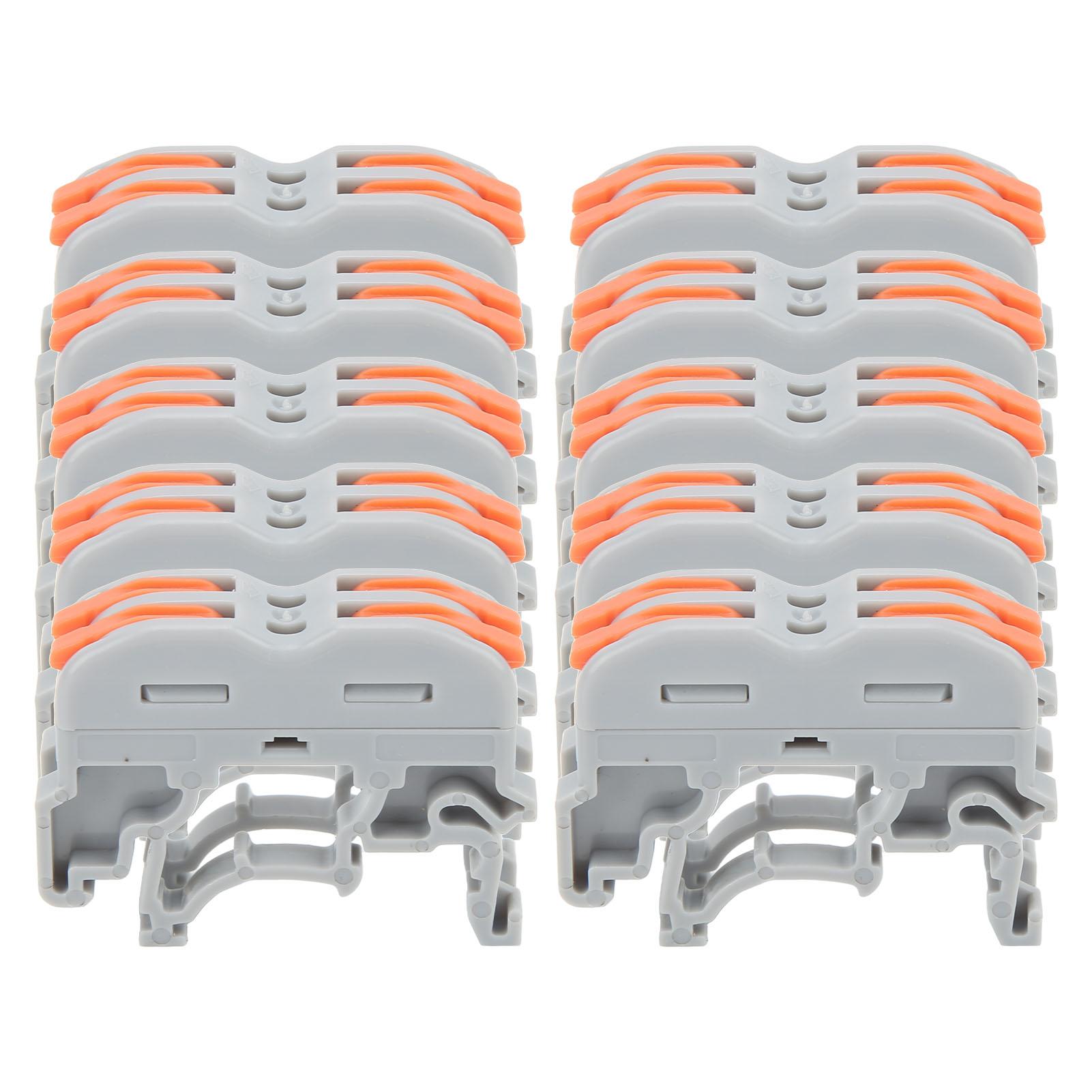 DIN Rail Type Lever Wire Connector Wire Splicing Connectors Electrical Cable Terminal for Circuit
DIN Rail Type Lever Wire Connector Wire Splicing Connectors Electrical Cable Terminal for Circuit