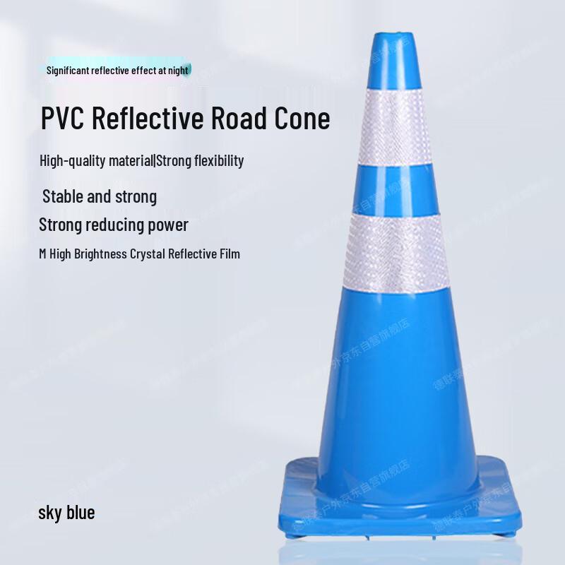 De Liantai 67cm Reflective PVC Traffic Cone
De Liantai 67cm Reflective PVC Traffic Cone