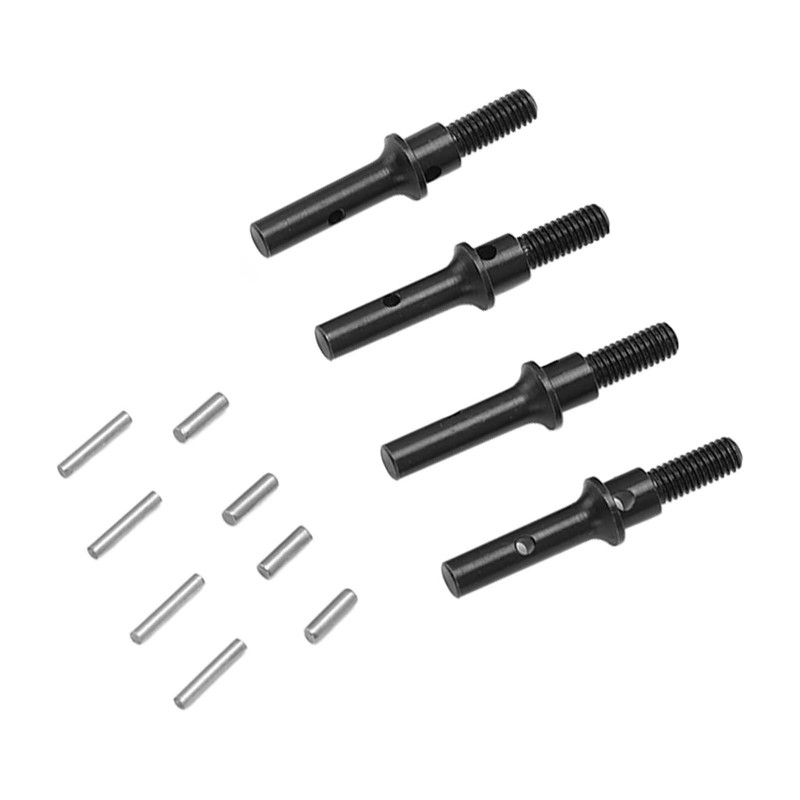 4Pcs Steel Front Rear Portal Stub Axle Drive Shaft for FMS FCX24 1/24 RC Car Upgrade Accessories
4Pcs Steel Front Rear Portal Stub Axle Drive Shaft for FMS FCX24 1/24 RC Car Upgrade Accessories
