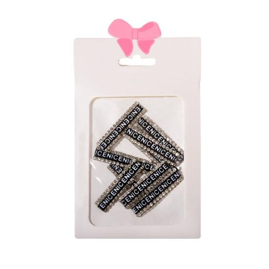 Прочная маникюрная наклейка с буквенным узором, шикарная, привлекательная 4
Прочная маникюрная наклейка с буквенным узором, шикарная, привлекательная 4