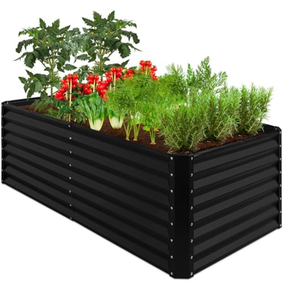 6x3x2ft Outdoor Metal Raised Garden Bed Deep Root Box Planter for Vegetables Flowers Herbs 269 Gallon Ccity 100 Non Toxic Mater United States
6x3x2ft Outdoor Metal Raised Garden Bed Deep Root Box Planter for Vegetables Flowers Herbs 269 Gallon Ccity 100 Non Toxic Mater United States