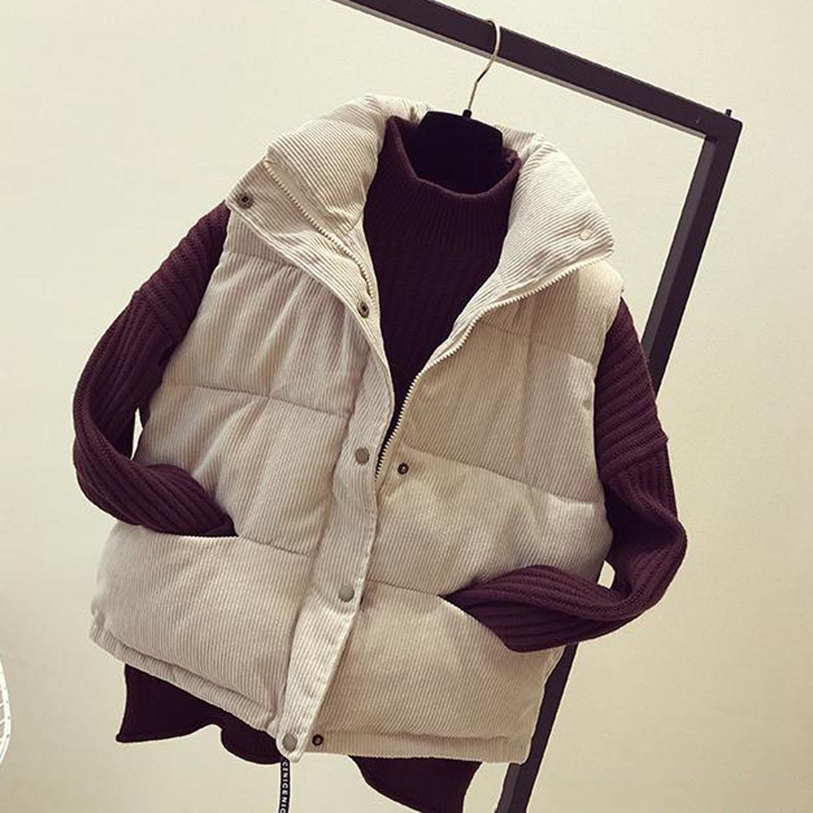 Модный женский жилет, жилет, куртка, верхняя одежда, однотонные теплые топы XXL бежевый
Модный женский жилет, жилет, куртка, верхняя одежда, однотонные теплые топы XXL бежевый