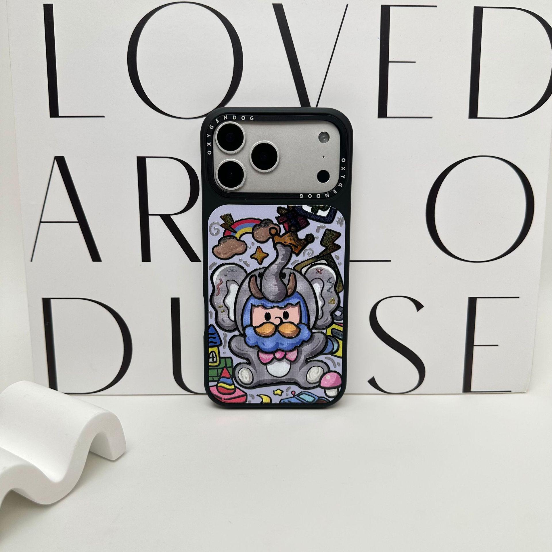 Trendy Oxygen Embossed Cartoon Robot Phone Case for iP17promax iPhone 16 Pro Max
Trendy Oxygen Embossed Cartoon Robot Phone Case for iP17promax iPhone 16 Pro Max