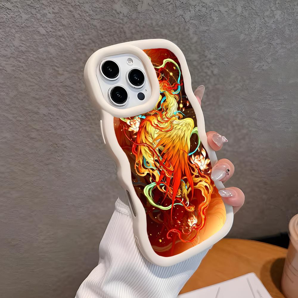 Luxury Phoenix Mobile Cell Phone Case for iPhone 17 16 15 14 13 12 11 Air Pro Max Plus Wavy Edge TPU Colorful Cover Cover Luxury iPhone 14 Plus
Luxury Phoenix Mobile Cell Phone Case for iPhone 17 16 15 14 13 12 11 Air Pro Max Plus Wavy Edge TPU Colorful Cover Cover Luxury iPhone 14 Plus