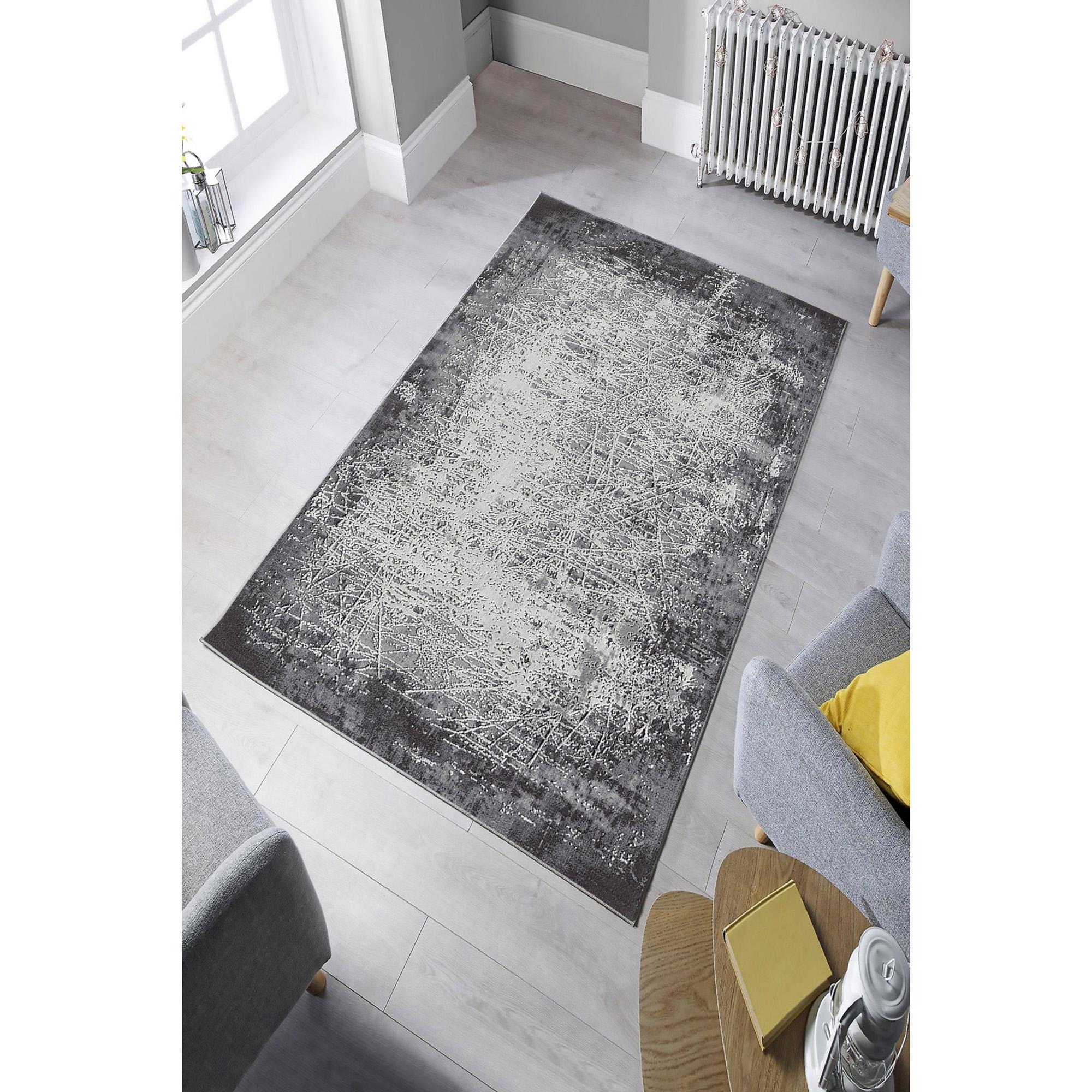 Декоративный нескользящий ковер с винтажным узором для гостиной, особый дизайн, тонкий, моющийся ковер 40 x 60 cm серый 
Декоративный нескользящий ковер с винтажным узором для гостиной, особый дизайн, тонкий, моющийся ковер 40 x 60 cm серый