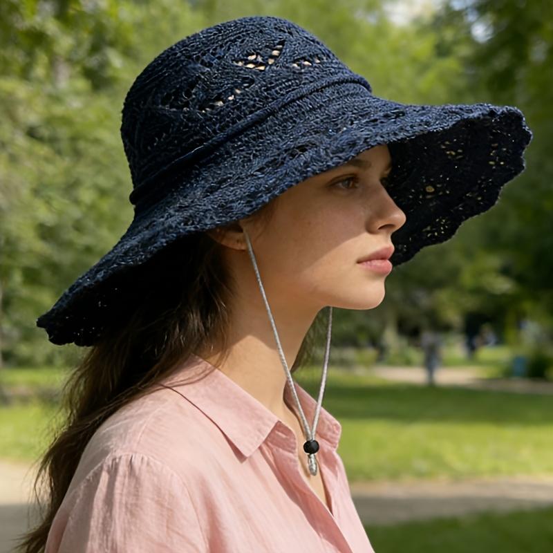 Stylish Women s Sun Hat Lightweight Foldable Wide Brim Ideal for Summer Travel синій
Stylish Women s Sun Hat Lightweight Foldable Wide Brim Ideal for Summer Travel синій