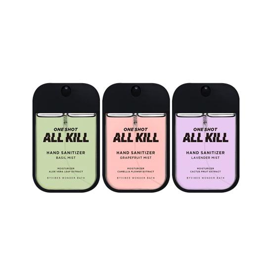WONDER BATH One Shot All Kill Hand Clean Mist 35ml - Очищающий спрей для рук One Shot All Kill Hand Clean Mist
WONDER BATH One Shot All Kill Hand Clean Mist 35ml - Очищающий спрей для рук One Shot All Kill Hand Clean Mist