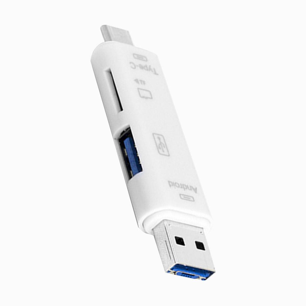 USB3\.1 Type\-c Card Reader TF Reader USB C Type C Micro High USB Memory OTG Card Reader білий
USB3\.1 Type\-c Card Reader TF Reader USB C Type C Micro High USB Memory OTG Card Reader білий