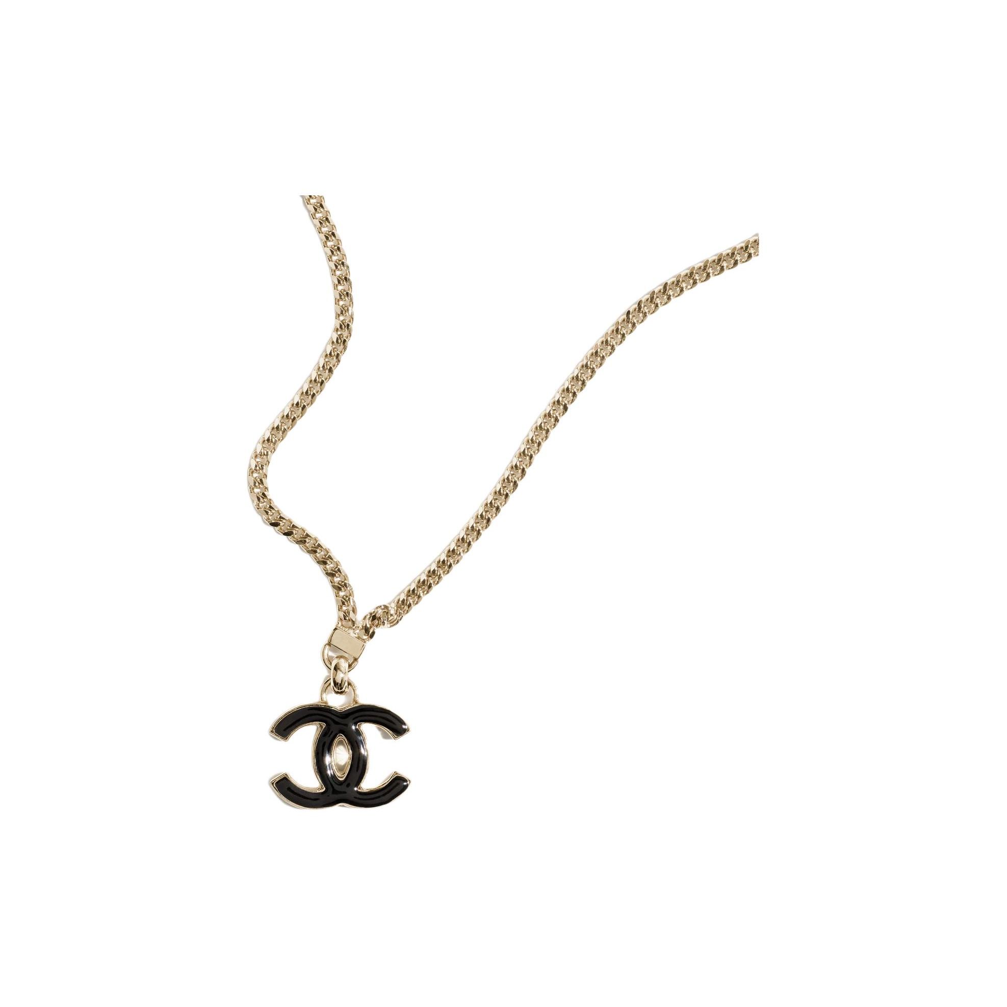Chanel Double C Logo Necklace Women necklace Black ABC871-B15988-NV899 Box+Padding Board,F,Black
Chanel Double C Logo Necklace Women necklace Black ABC871-B15988-NV899 Box+Padding Board,F,Black