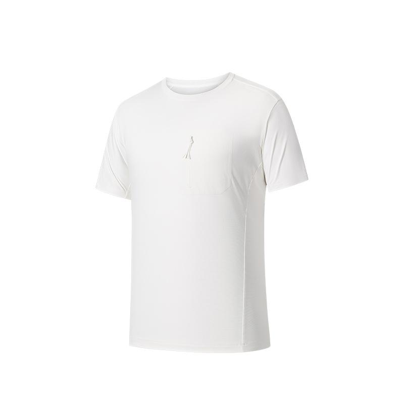 Anta Comfortable Simple Versatile Solid Color Round Neck Moisture Wicking Short Sleeve T-Shirt Men Tops Paper-White 152530126-1 M
Anta Comfortable Simple Versatile Solid Color Round Neck Moisture Wicking Short Sleeve T-Shirt Men Tops Paper-White 152530126-1 M