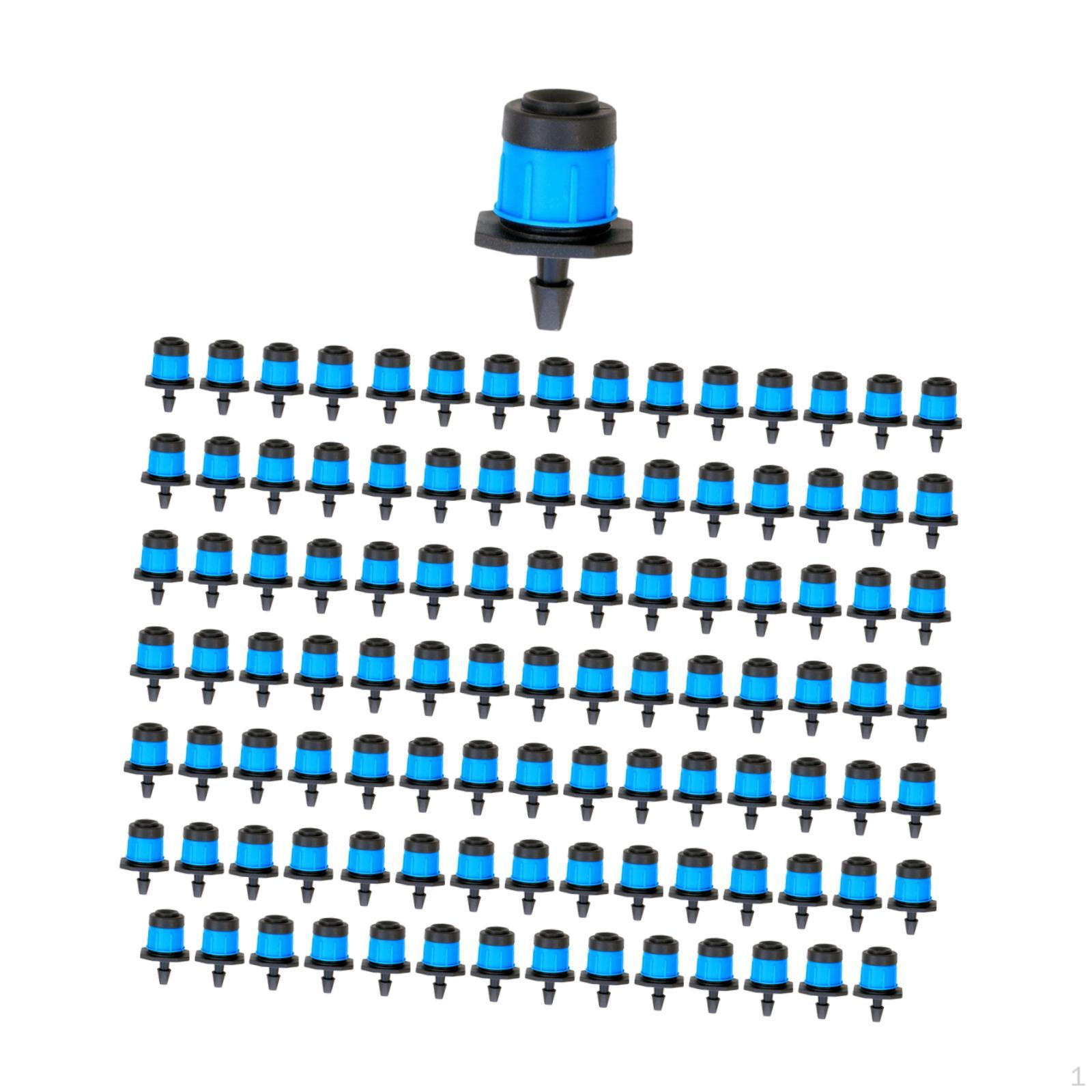100 Pieces Adjustable Irrigation Drippers Drip Emitters Parts Gardening Tools Degree Full Circle for
100 Pieces Adjustable Irrigation Drippers Drip Emitters Parts Gardening Tools Degree Full Circle for