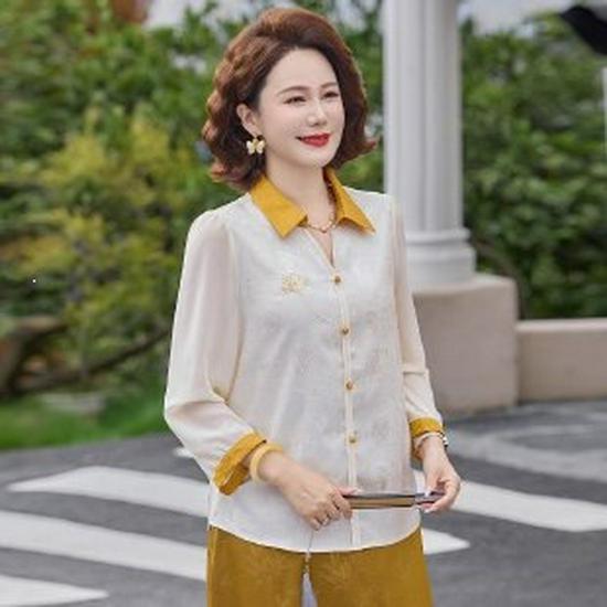 Mom s Seven-Sleeve Stylish Plus Size Top - Spring/Summer 2026 Collection for Middle-Aged and Elderly Women XL брудно-білий
Mom s Seven-Sleeve Stylish Plus Size Top - Spring/Summer 2026 Collection for Middle-Aged and Elderly Women XL брудно-білий