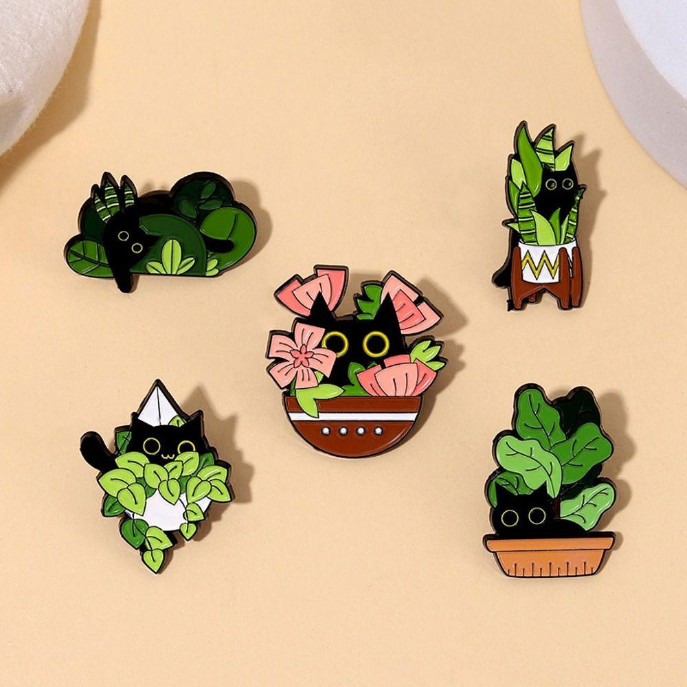 Design Lapel Pin Girl Gifts Fashion Jewelry Women Cat Brooch Korean Style Brooch Clothing Accessory E
Design Lapel Pin Girl Gifts Fashion Jewelry Women Cat Brooch Korean Style Brooch Clothing Accessory E