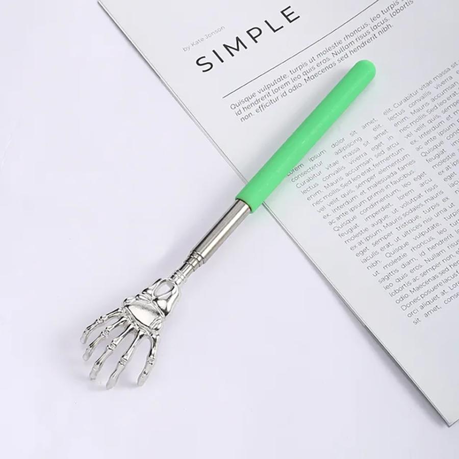 1pc Extendable Back Scratcher, Stainless Steel Portable Telescopic Rubber Handle Back Scratchersfor Massage and Itching Relief зелений
1pc Extendable Back Scratcher, Stainless Steel Portable Telescopic Rubber Handle Back Scratchersfor Massage and Itching Relief зелений