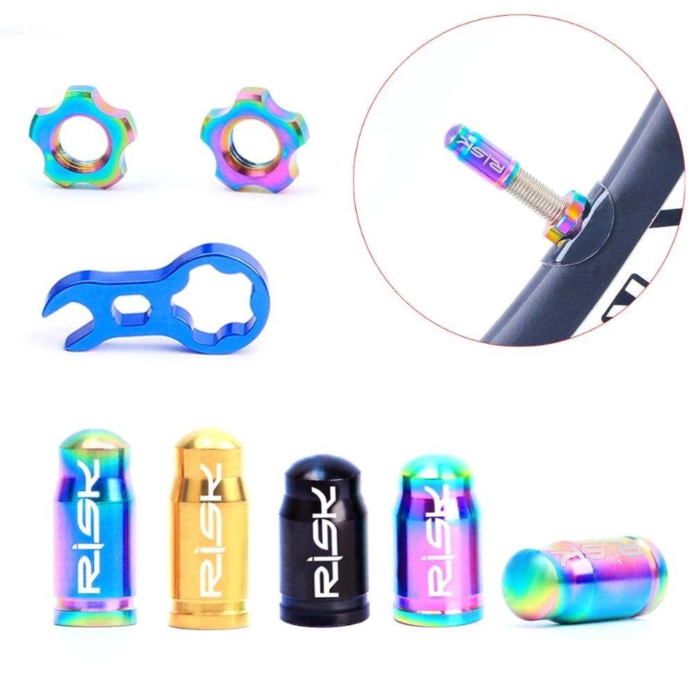 Tire Valve Protector Valve Cap Wrench Presta Bike Valve Caps Bike Tyre Cap Valve Cap Nut Dust Cover Presta Valve Set BLK
Tire Valve Protector Valve Cap Wrench Presta Bike Valve Caps Bike Tyre Cap Valve Cap Nut Dust Cover Presta Valve Set BLK
