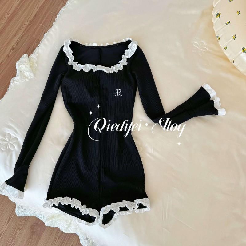 Flower Season Swimsuit Women s Conservative Long-sleeved One-piece Boxer Pants Cover Belly To Show Slimming Sexy Backless Hot M чёрный
Flower Season Swimsuit Women s Conservative Long-sleeved One-piece Boxer Pants Cover Belly To Show Slimming Sexy Backless Hot M чёрный