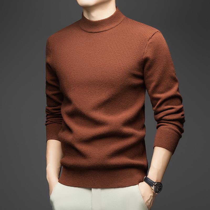 Men s Warm Half-High Collar Knit Sweater - Thick, Loose, Solid Color, Casual Base Layer for Middle-Aged XXXL кавовий/червоний
Men s Warm Half-High Collar Knit Sweater - Thick, Loose, Solid Color, Casual Base Layer for Middle-Aged XXXL кавовий/червоний