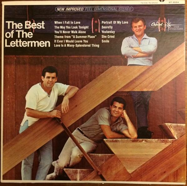 LP Record LETTERMEN The Best Of The Lettermen ST2554 CAPITOL RECORDS 1966 US CountryFolk Used
LP Record LETTERMEN The Best Of The Lettermen ST2554 CAPITOL RECORDS 1966 US CountryFolk Used
