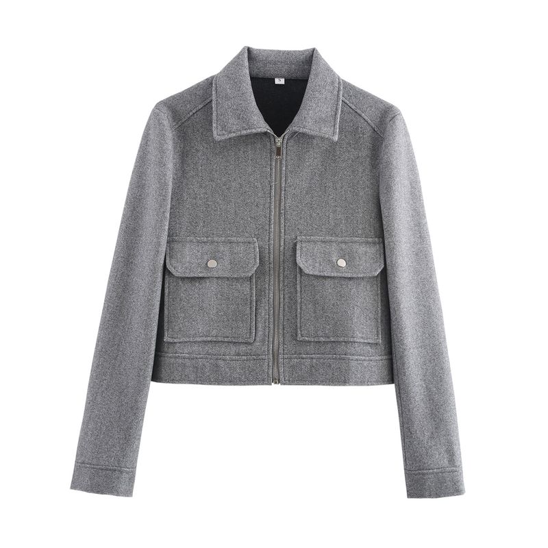 Kaslead New Arrival Women s Clothing Fashion Style Stylish Simple and Versatile Casual 4 Colors Soft Woolen Jacket Outwear Melange gray M
Kaslead New Arrival Women s Clothing Fashion Style Stylish Simple and Versatile Casual 4 Colors Soft Woolen Jacket Outwear Melange gray M