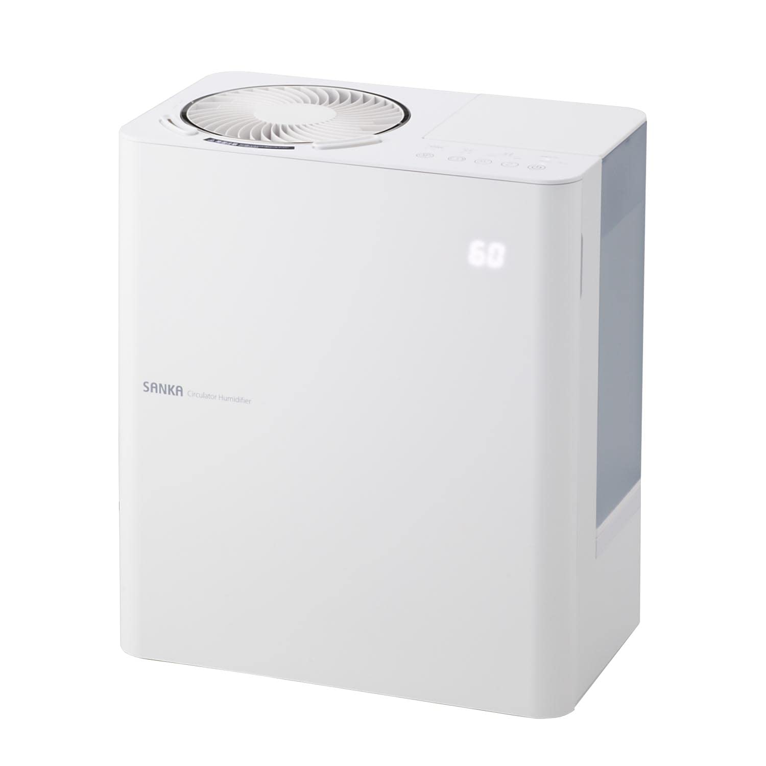 Sanka Power Steam Humidifier with Circulator Tank Capacity 4L Large Capacity White Aroma Steam Humidifier Office Large Capacity Aroma Humidifier
Sanka Power Steam Humidifier with Circulator Tank Capacity 4L Large Capacity White Aroma Steam Humidifier Office Large Capacity Aroma Humidifier