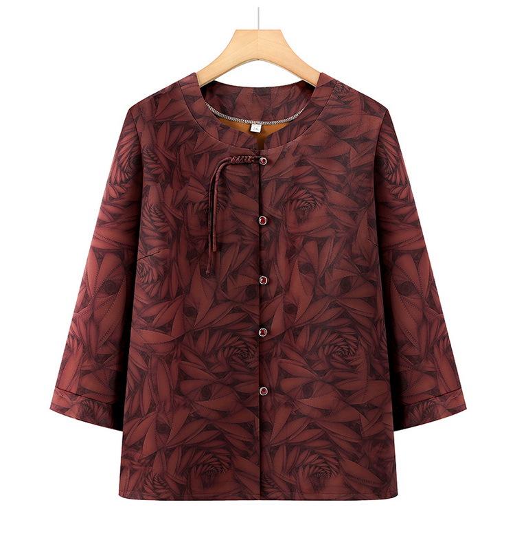 Seven-Sleeve Spring & Autumn Shirt for Middle-Aged and Elderly Women 4XL (suggested 65-72.5 kg) фіолетовий
Seven-Sleeve Spring & Autumn Shirt for Middle-Aged and Elderly Women 4XL (suggested 65-72.5 kg) фіолетовий