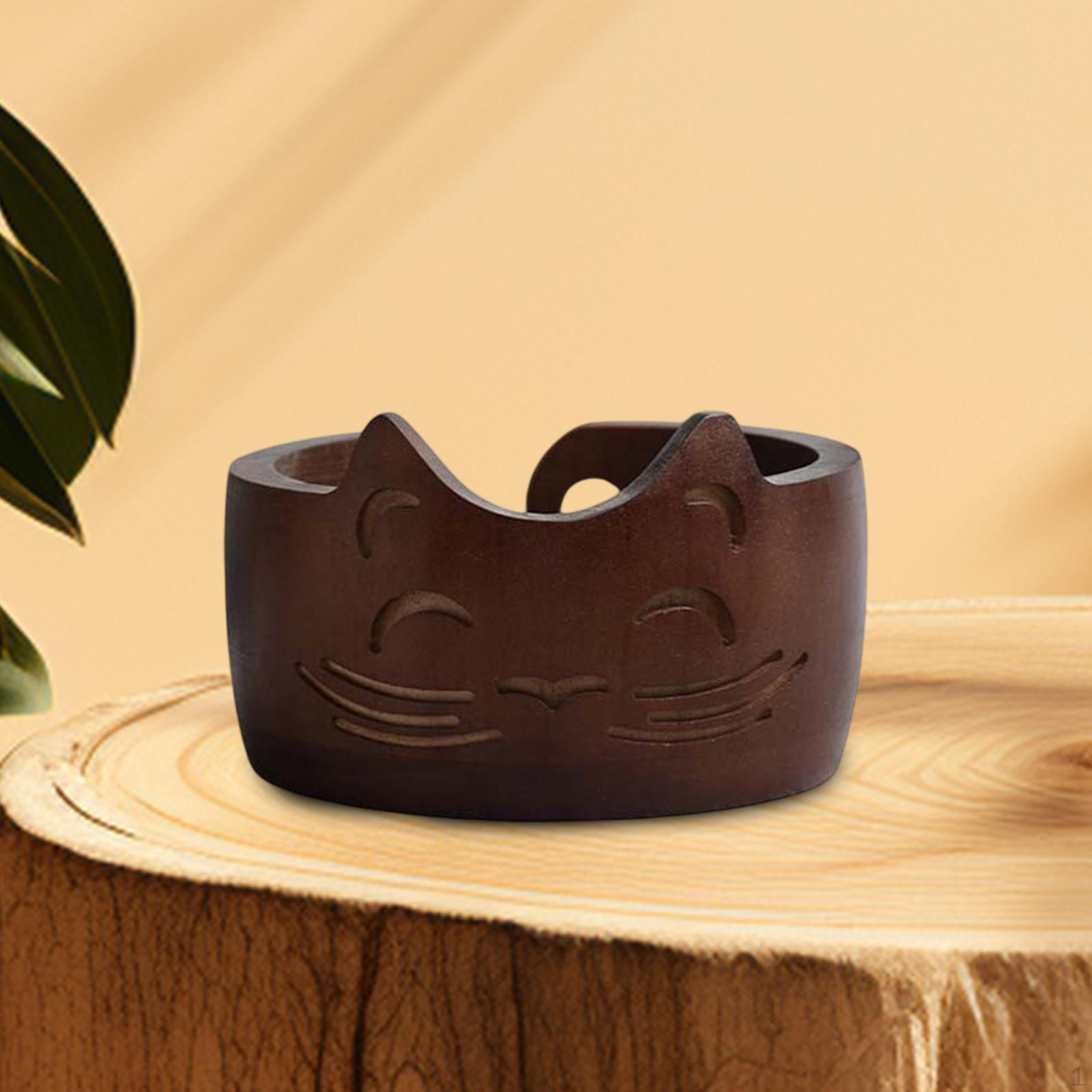 Деревянная чаша для пряжи диаметром 17 см. Креативный портативный органайзер-держатель темно-коричневого
Деревянная чаша для пряжи диаметром 17 см. Креативный портативный органайзер-держатель темно-коричневого